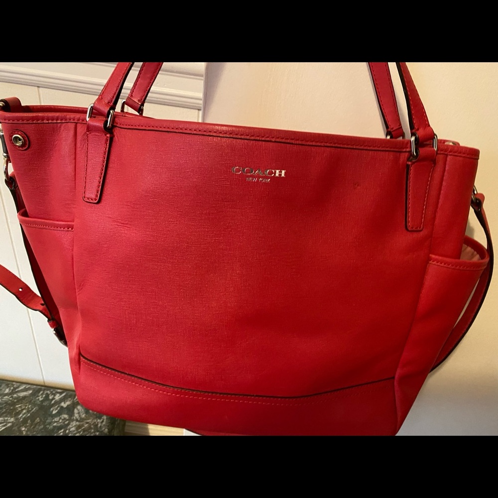 Coach Tote.  Can be used as diaper bag.